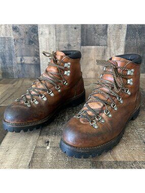Red Wing 826 Vintage Irish Setter Mountaineering Work Boots Mens 12 D